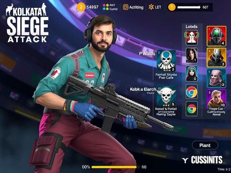 Kolkata Siege Rainbow Attack esports event