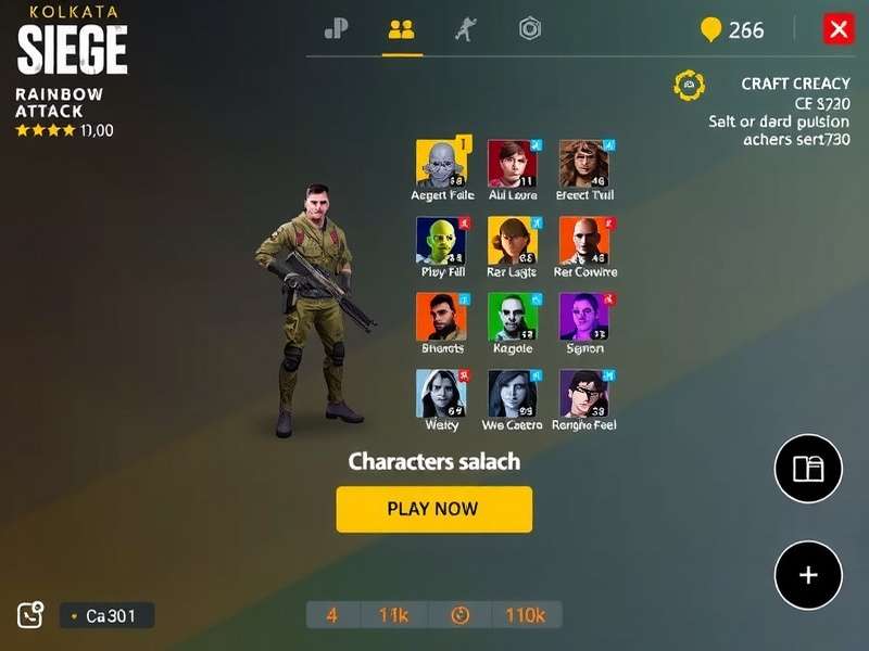 Kolkata Siege Rainbow Attack gameplay screenshot